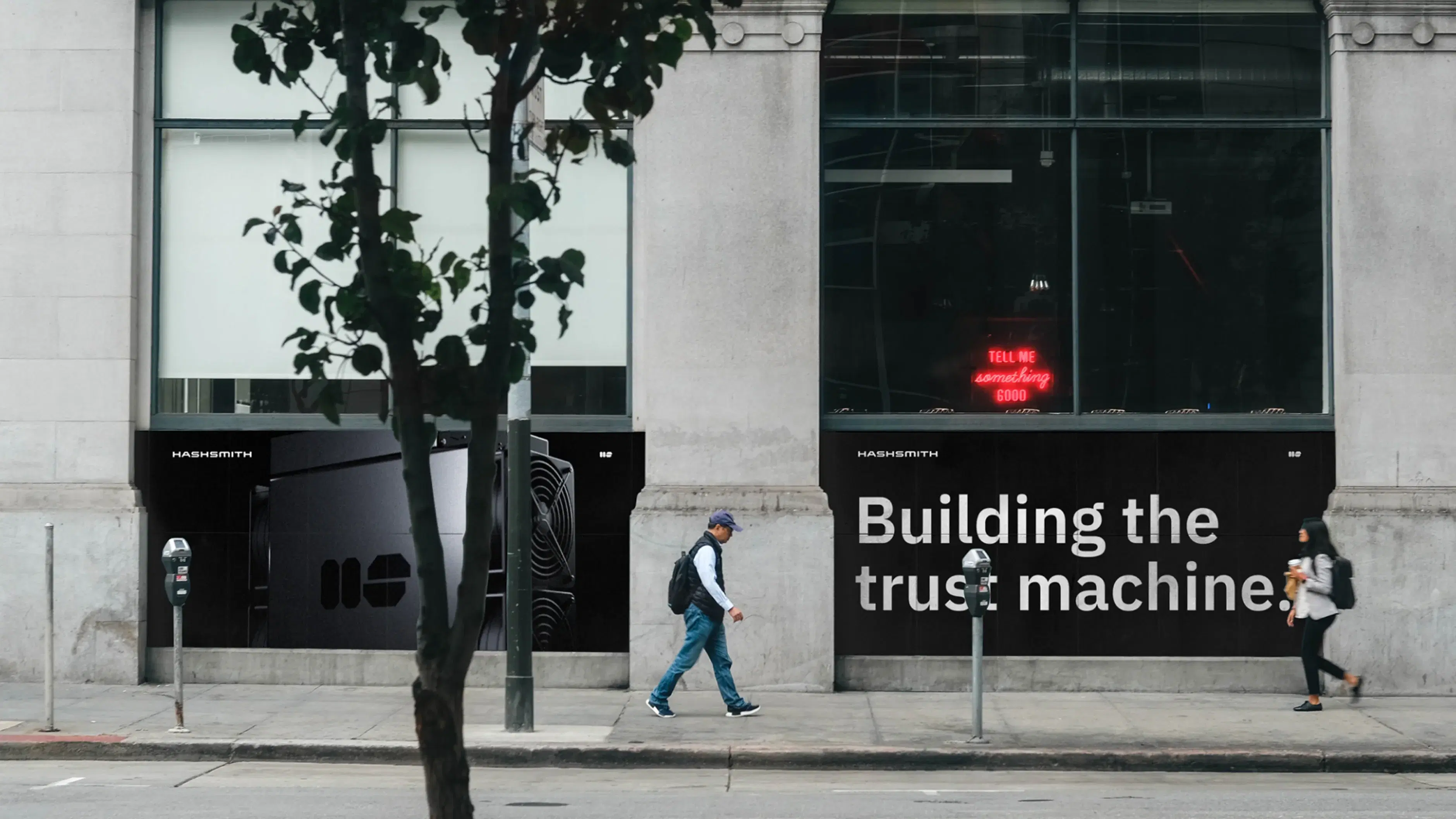 Hashsmith billboard design