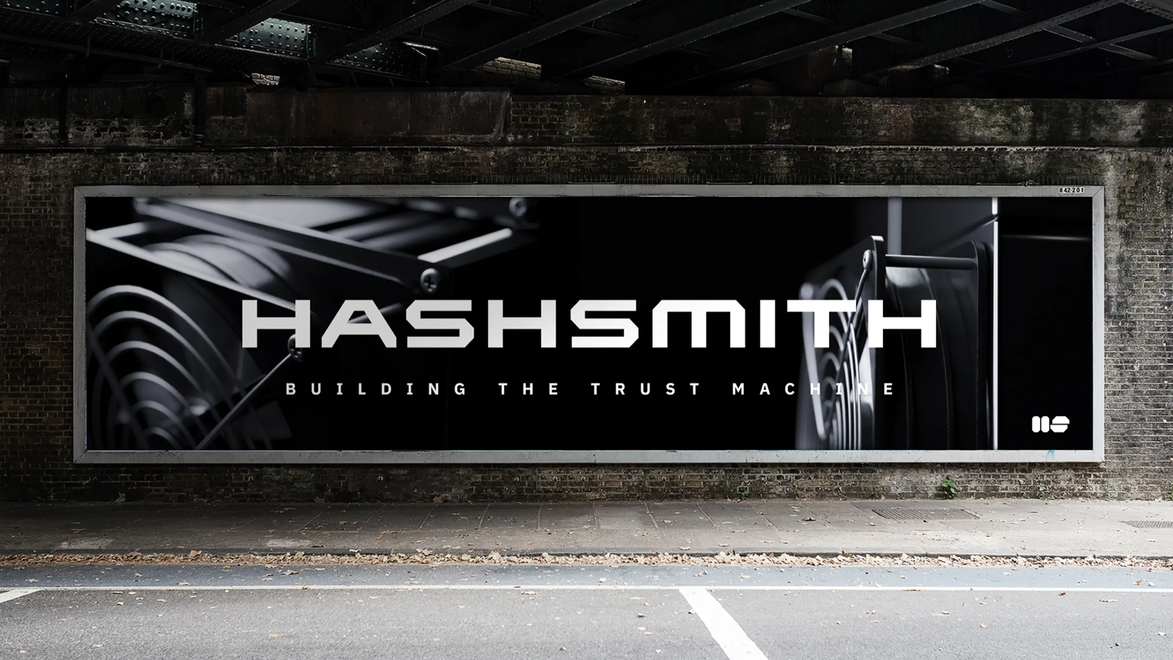 Hashsmith billboard mockup