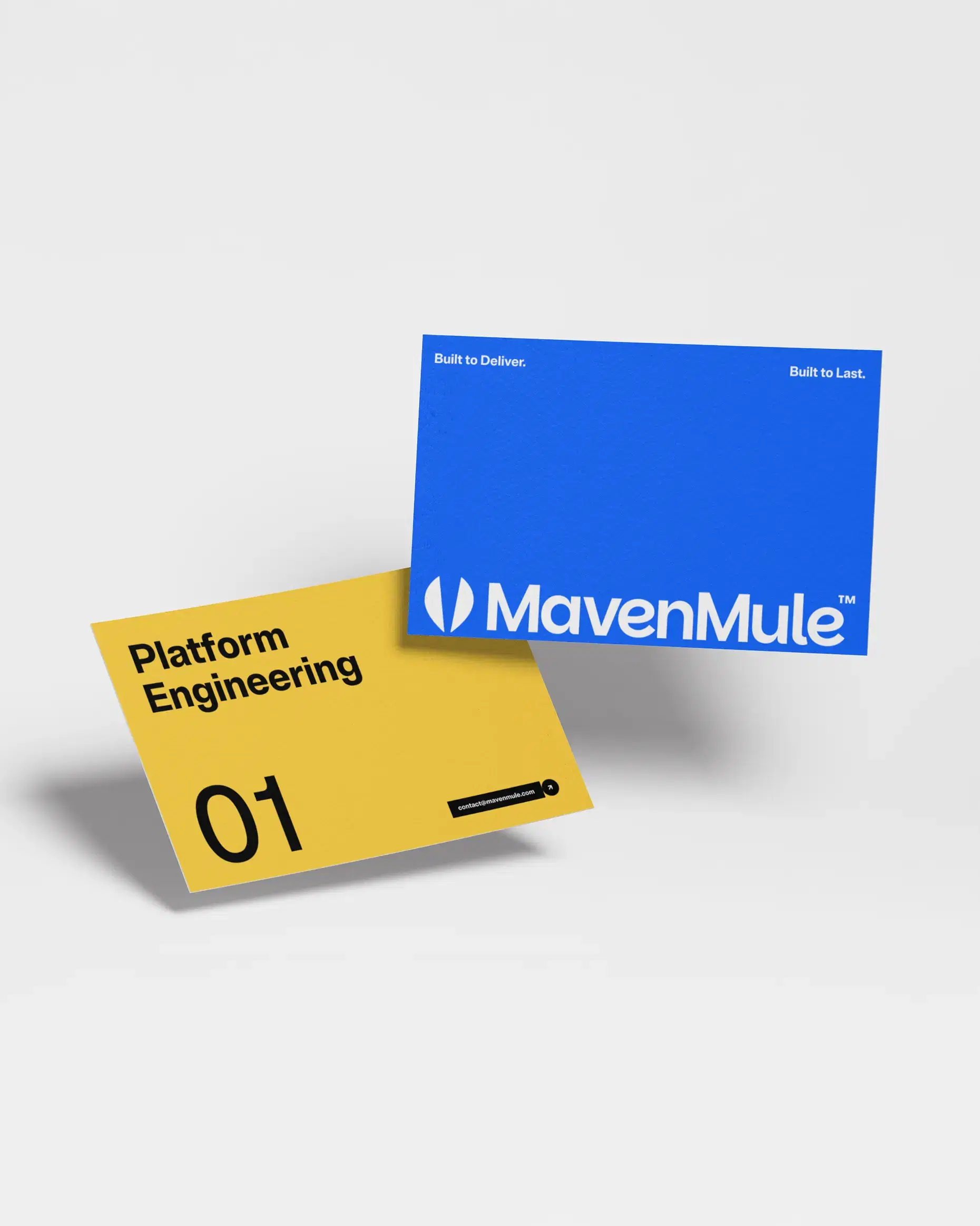 Maven Mule business card design