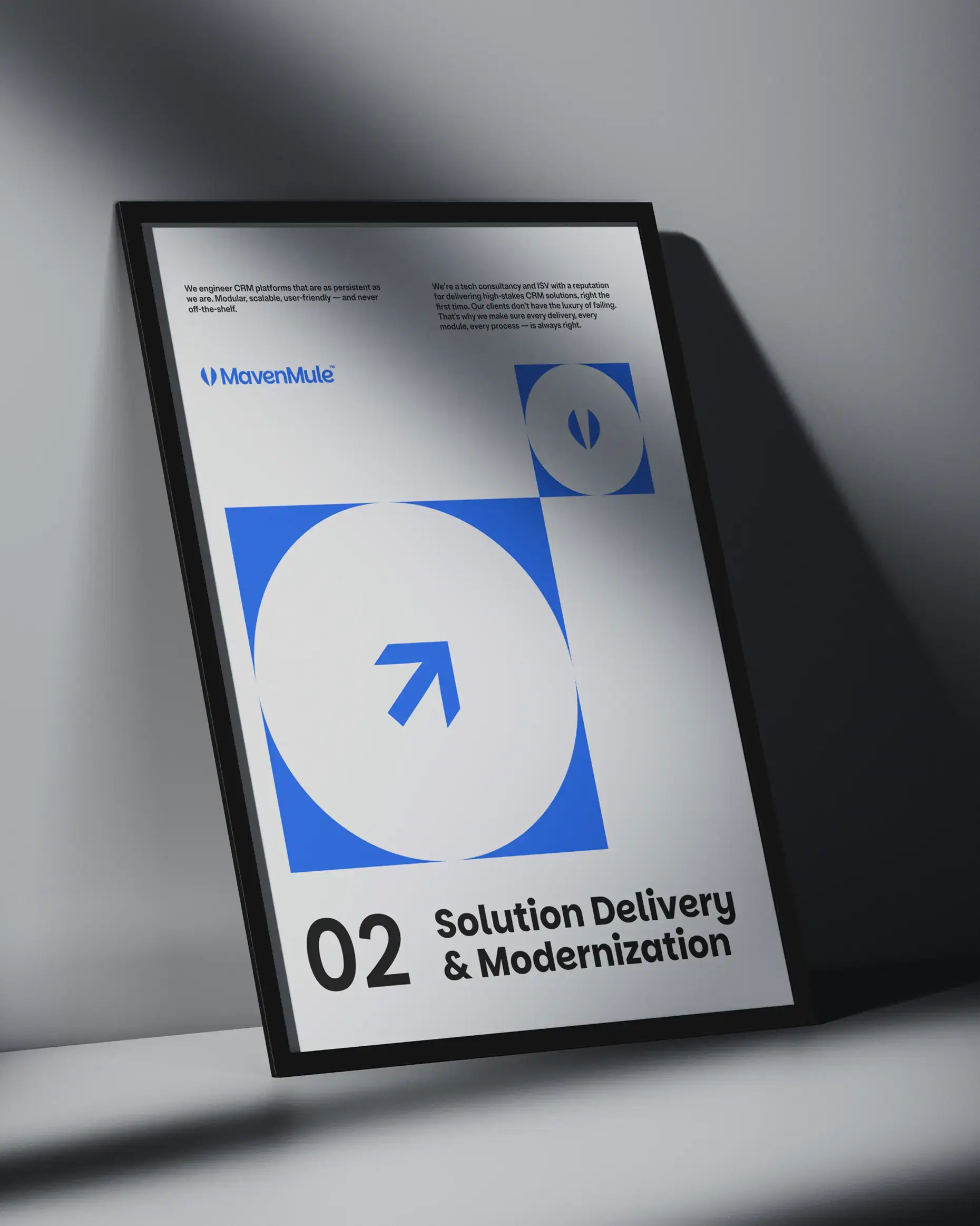 Maven Mule poster design